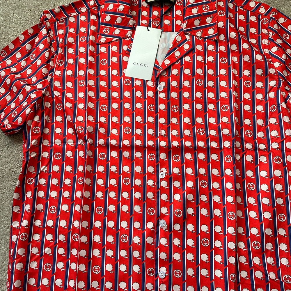 Gucci dress shirt worn twice or thrice